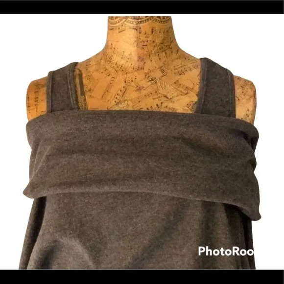 Anthropologie Ryu Convertible Cinched Drawstring Side Cowlneck Dress Sz S - Picture 12 of 12